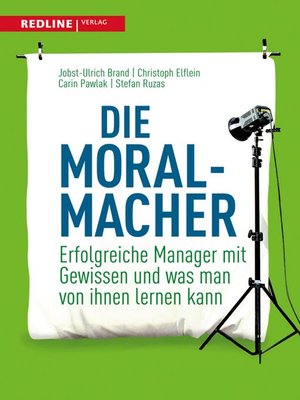 cover image of Die Moral-Macher